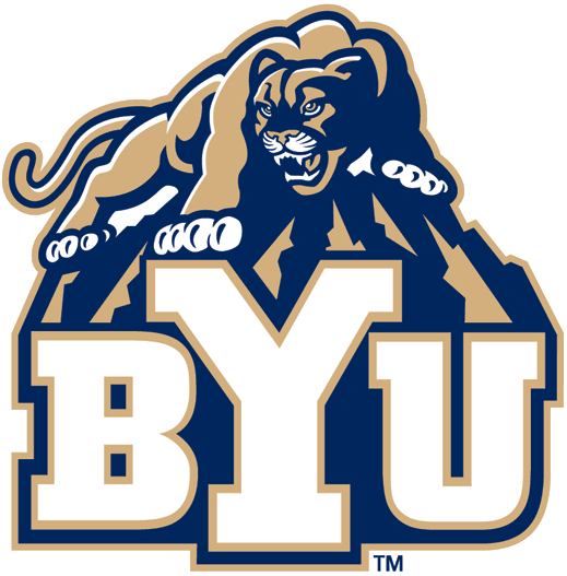 Brigham Young Cougars 1999-2004 Secondary Logo diy fabric transfer